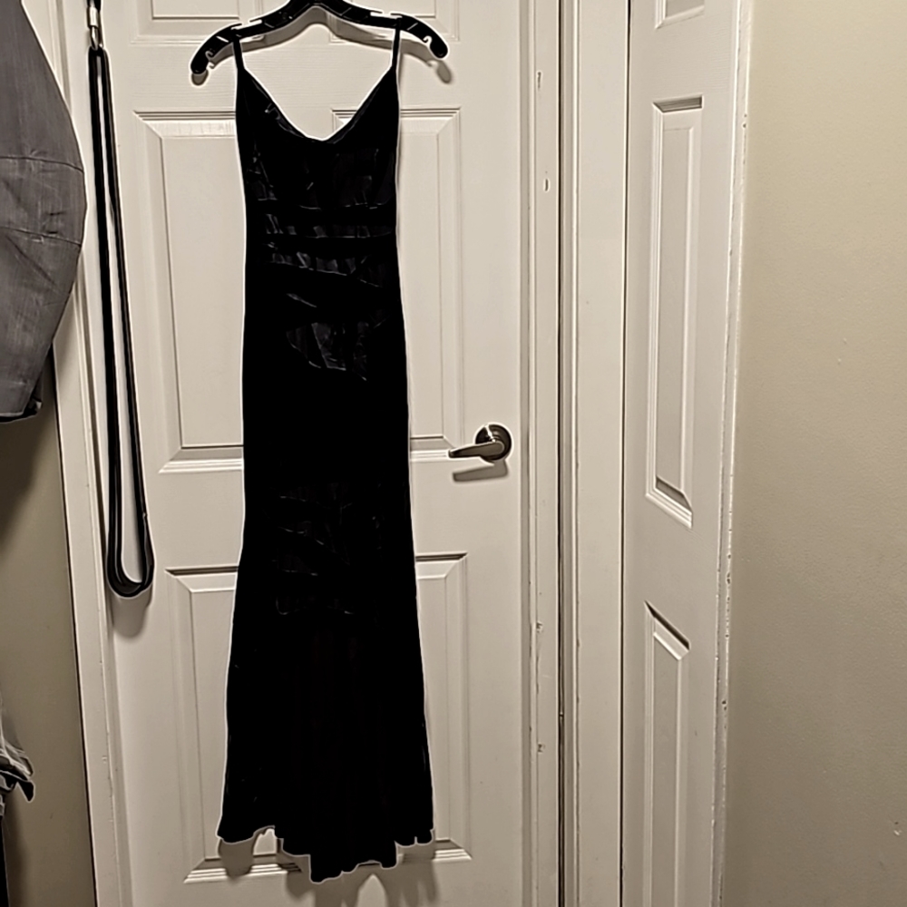 Alexia Amor velvet dress backless